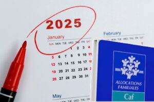 Calendrier CAF 2025